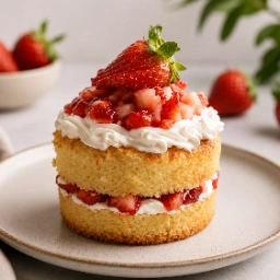 FRESAS CON CREMA CAKE