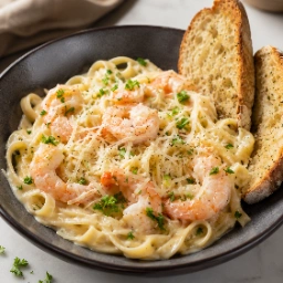 FETTUCCINE ALFREDO - CAMARÓN