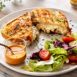 CHICKEN GRILLED CHEESE SANDWICH